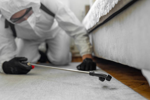 Professional Pest Control technician working in Wisconsin, WI